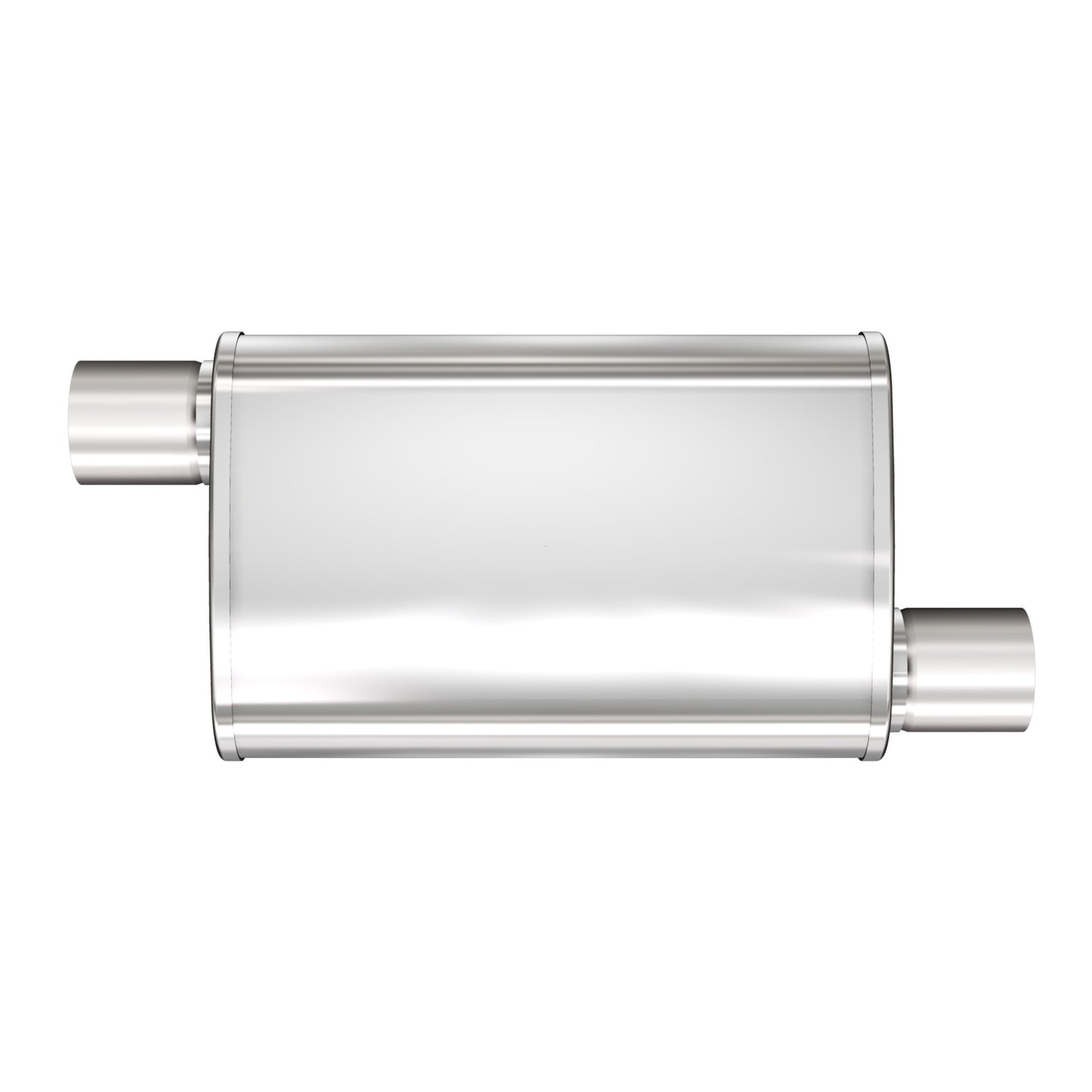 Magnaflow Multi-Chamber Performance Muffler; 2.25in. Offset/Offset; 4x14x9 Body by MagnaFlow Exhaust Products