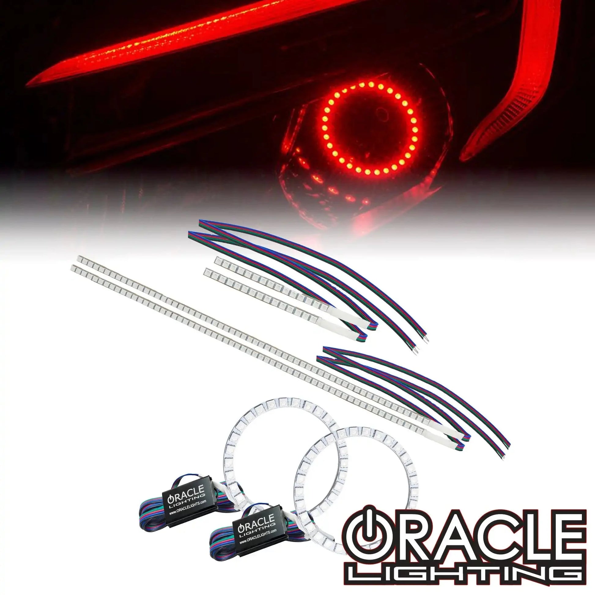 ORACLE Lighting 2016-2018 Honda Pilot ColorSHIFT DRL Upgrade w/Halo Kit by ORACLE Lighting