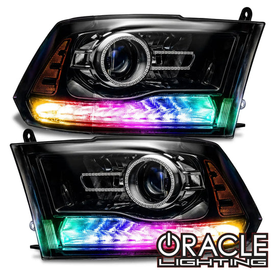 2013-2018 Ram Dynamic ColorSHIFT DRL Replacement + Turn Signals by ORACLE Lighting
