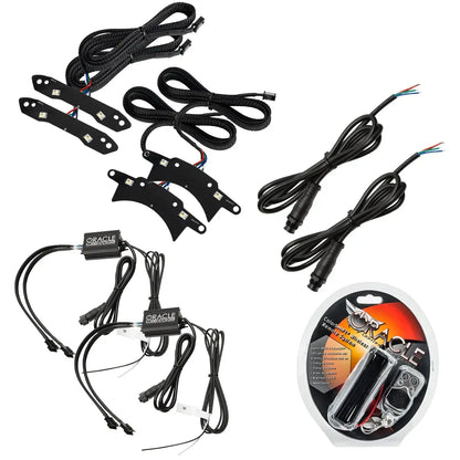 ORACLE Lighting 2015-2023 Dodge Challenger ColorSHIFT RGB+W Headlight DRL Upgrade Kit by ORACLE Lighting