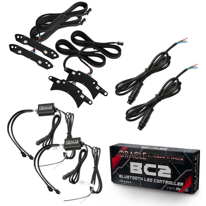 ORACLE Lighting 2015-2023 Dodge Challenger ColorSHIFT RGB+W Headlight DRL Upgrade Kit by ORACLE Lighting