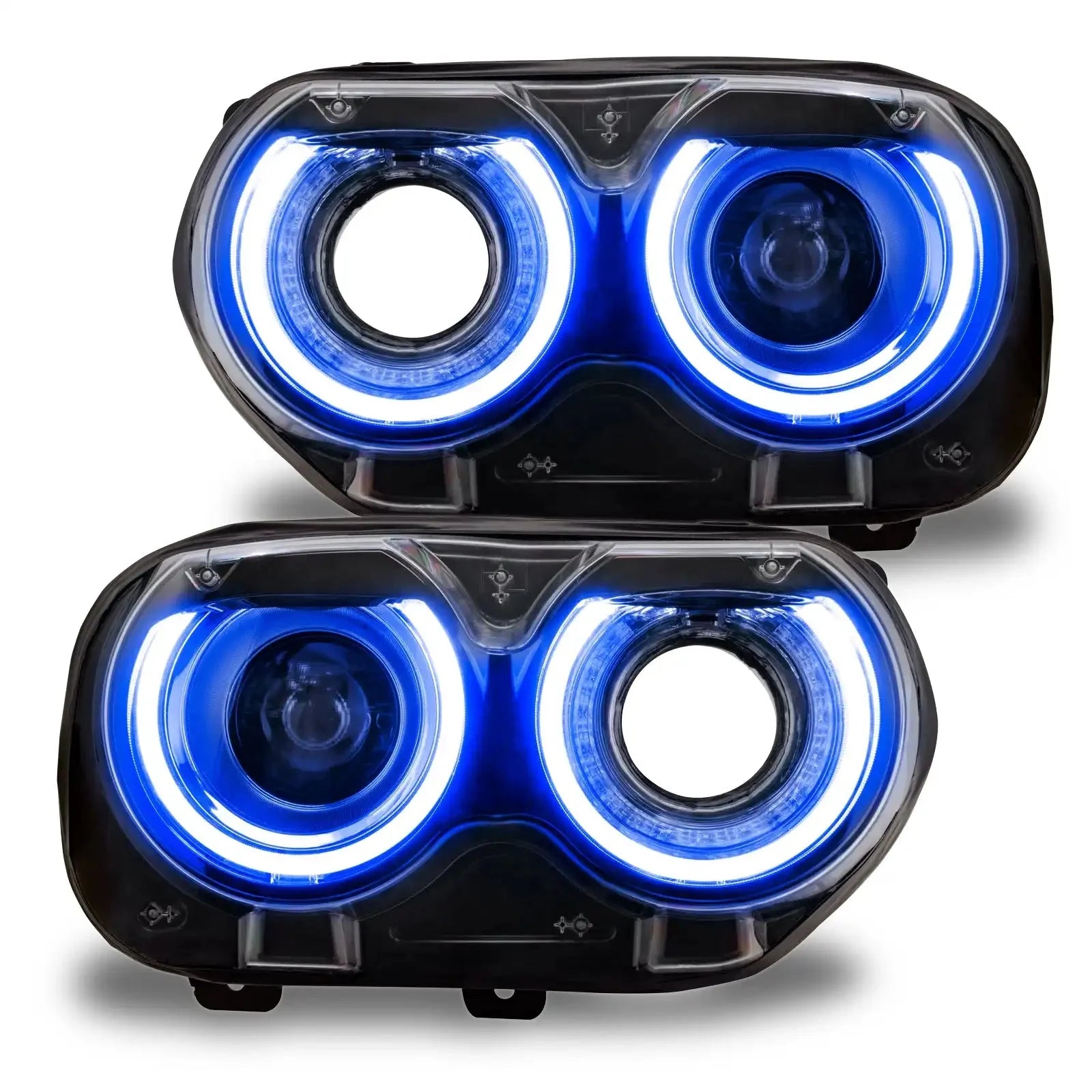 ORACLE Lighting 2015-2023 Dodge Challenger ColorSHIFT RGB+W Headlight DRL Upgrade Kit by ORACLE Lighting