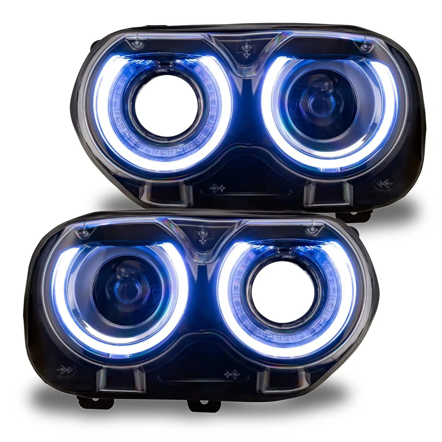 ORACLE Lighting 2015-2023 Dodge Challenger ColorSHIFT RGB+W Headlight DRL Upgrade Kit by ORACLE Lighting
