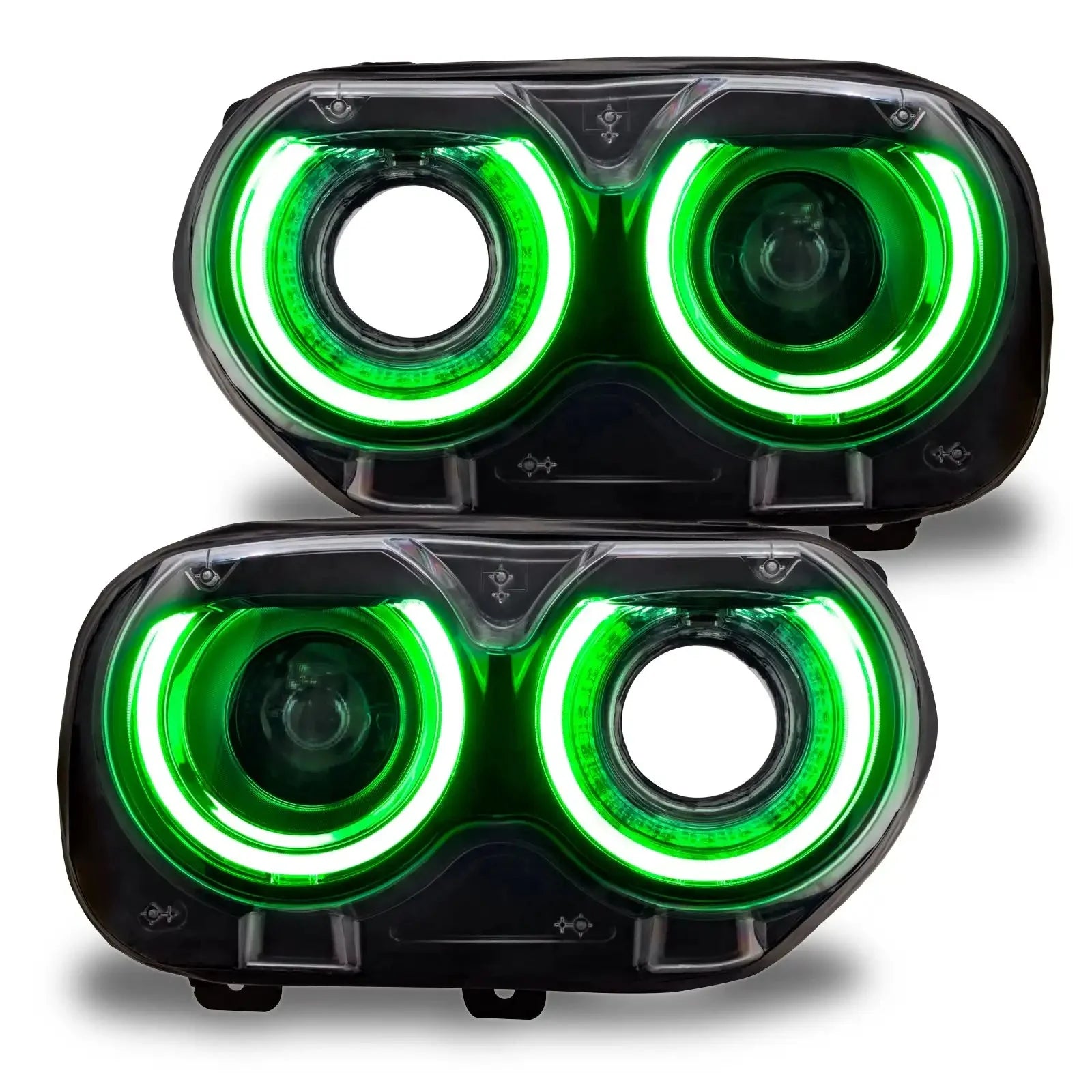 ORACLE Lighting 2015-2023 Dodge Challenger ColorSHIFT RGB+W Headlight DRL Upgrade Kit by ORACLE Lighting