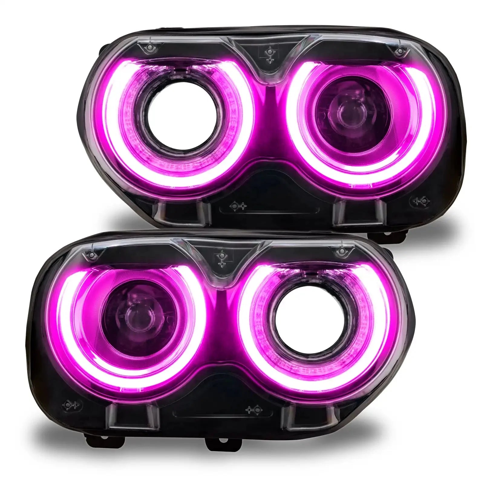 ORACLE Lighting 2015-2023 Dodge Challenger ColorSHIFT RGB+W Headlight DRL Upgrade Kit by ORACLE Lighting