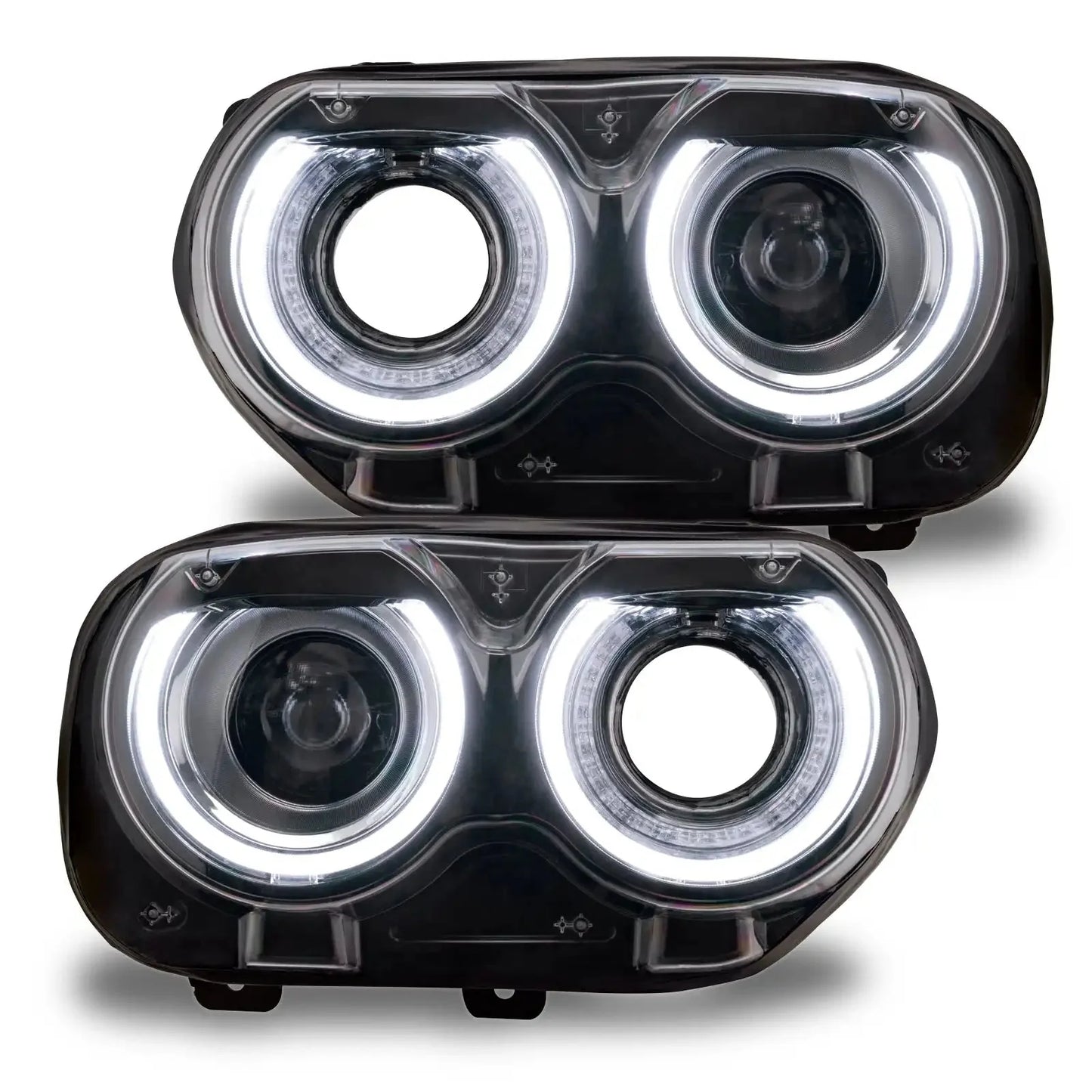ORACLE Lighting 2015-2023 Dodge Challenger ColorSHIFT RGB+W Headlight DRL Upgrade Kit by ORACLE Lighting