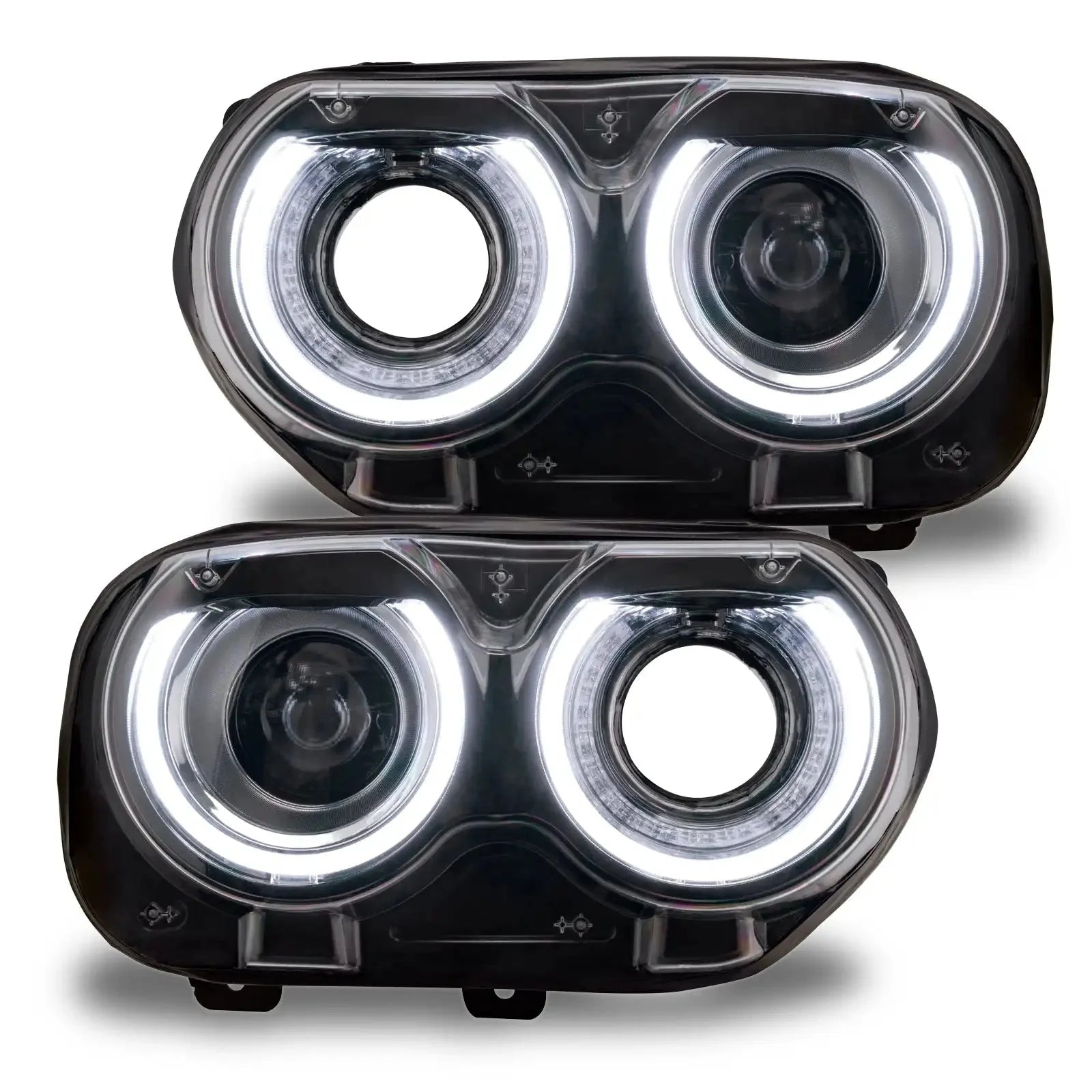 ORACLE Lighting 2015-2023 Dodge Challenger ColorSHIFT RGB+W Headlight DRL Upgrade Kit by ORACLE Lighting