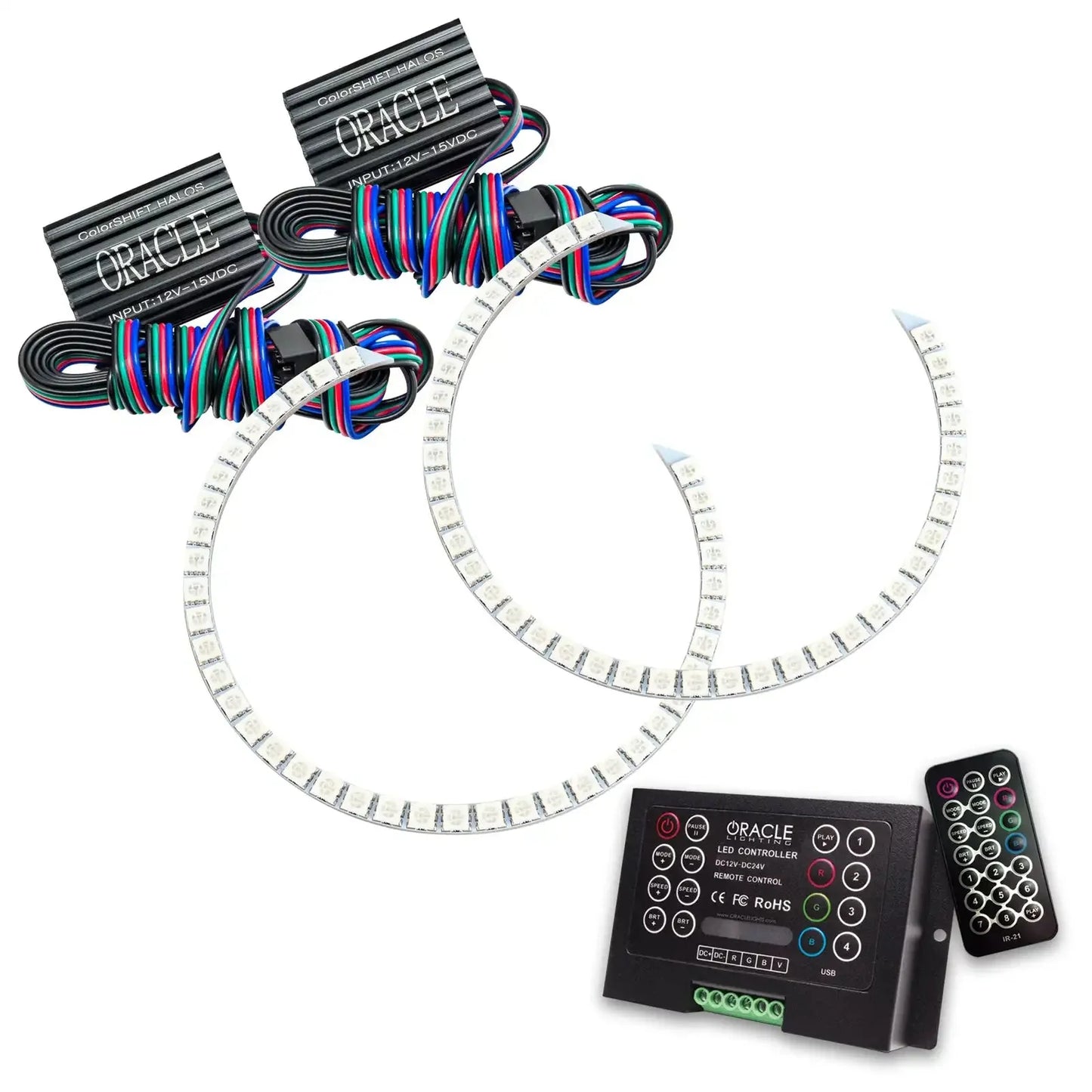 ORACLE Lighting 2006-2011 Honda Civic Sedan 4DR LED Headlight Halo Kit by ORACLE Lighting
