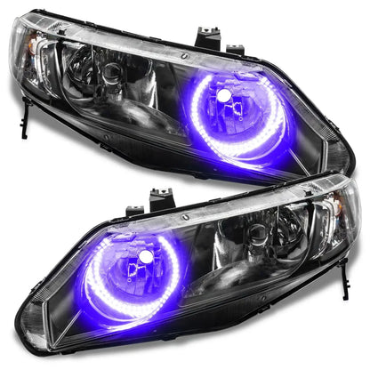 ORACLE Lighting 2006-2011 Honda Civic Sedan 4DR LED Headlight Halo Kit by ORACLE Lighting