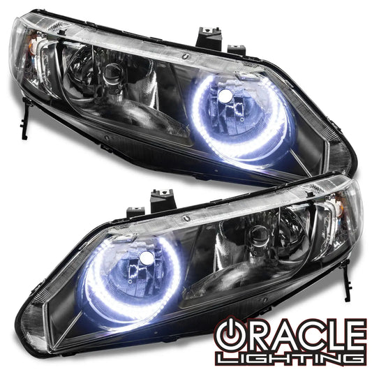ORACLE Lighting 2006-2011 Honda Civic Sedan 4DR LED Headlight Halo Kit by ORACLE Lighting
