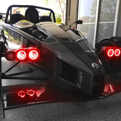ORACLE Lighting 2003-2018 Ariel Atom LED Dual Surface Mount Headlight Halo Kit by ORACLE Lighting