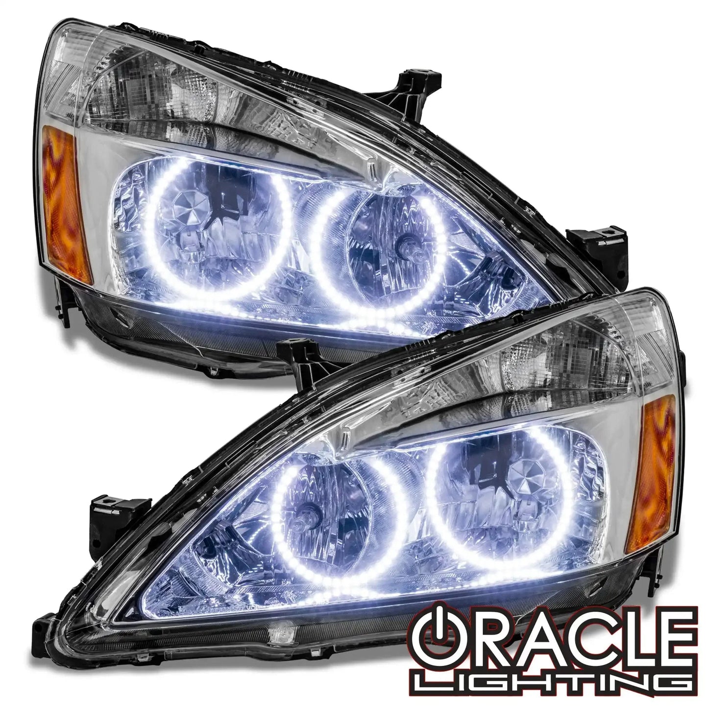 ORACLE Lighting 2003-2007 Honda Accord Coupe/Sedan Pre-Assembled Halo Headlights by ORACLE Lighting
