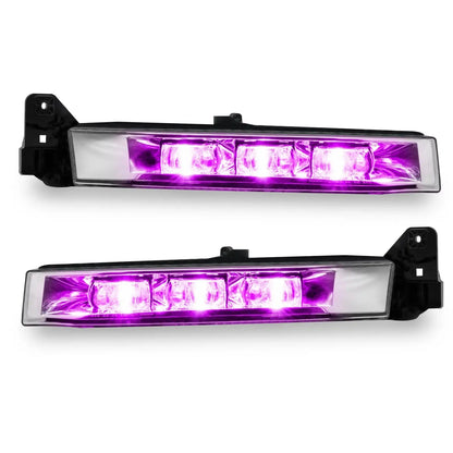 ORACLE Lighting 2015-2023 Dodge Charger ColorSHIFT RGB+W Linear Fog Light Conversion Kit by ORACLE Lighting