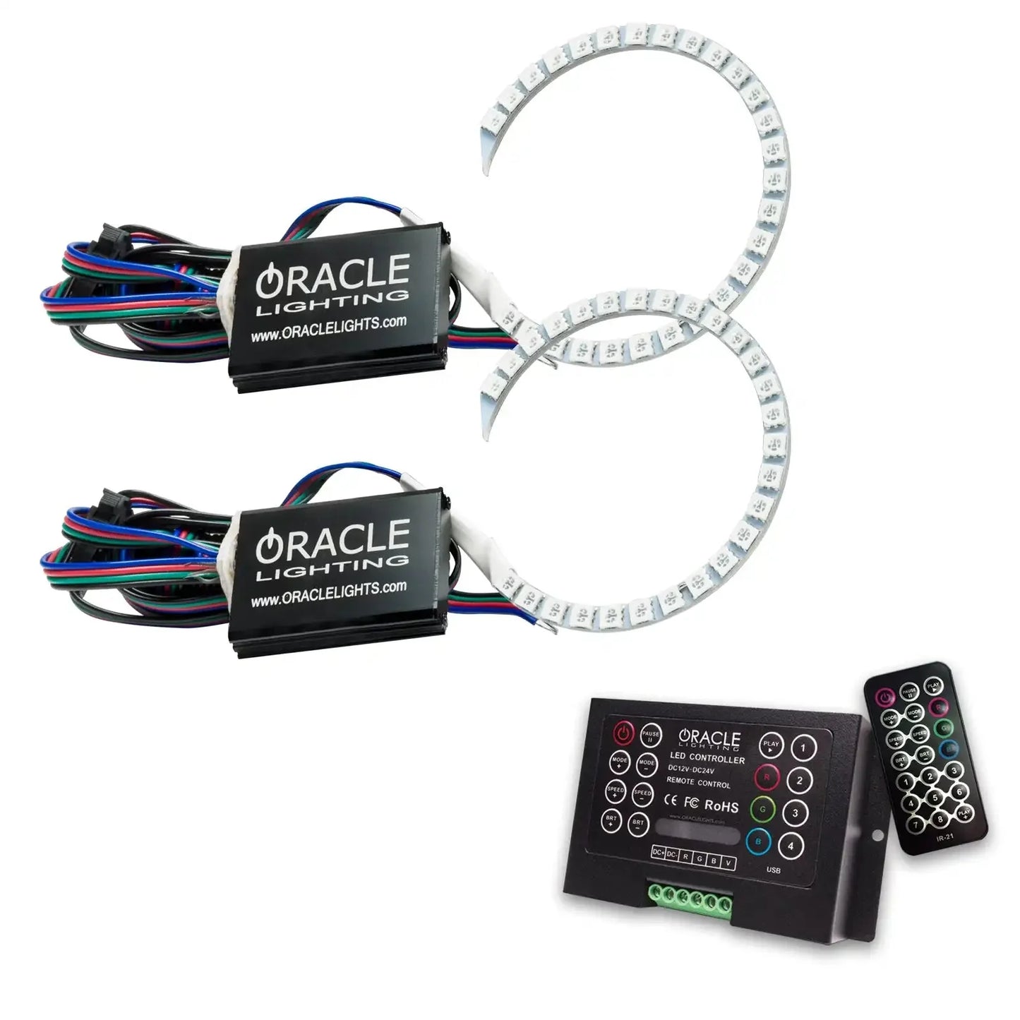 ORACLE Lighting 2018-2023 Ford Mustang LED Headlight Halo Kit by ORACLE Lighting