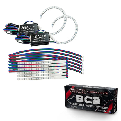 ORACLE Lighting 2018-2023 Ford Mustang ColorSHIFT DRL Upgrade w/Halo Kit by ORACLE Lighting
