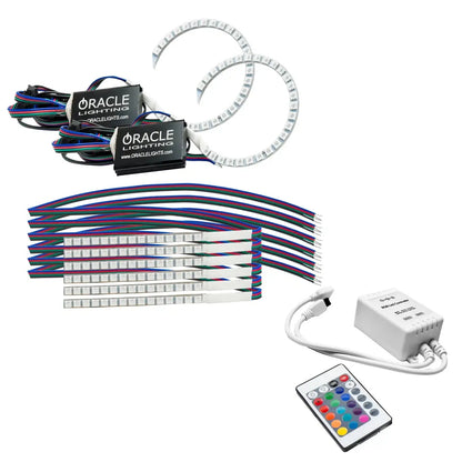 ORACLE Lighting 2018-2023 Ford Mustang ColorSHIFT DRL Upgrade w/Halo Kit by ORACLE Lighting