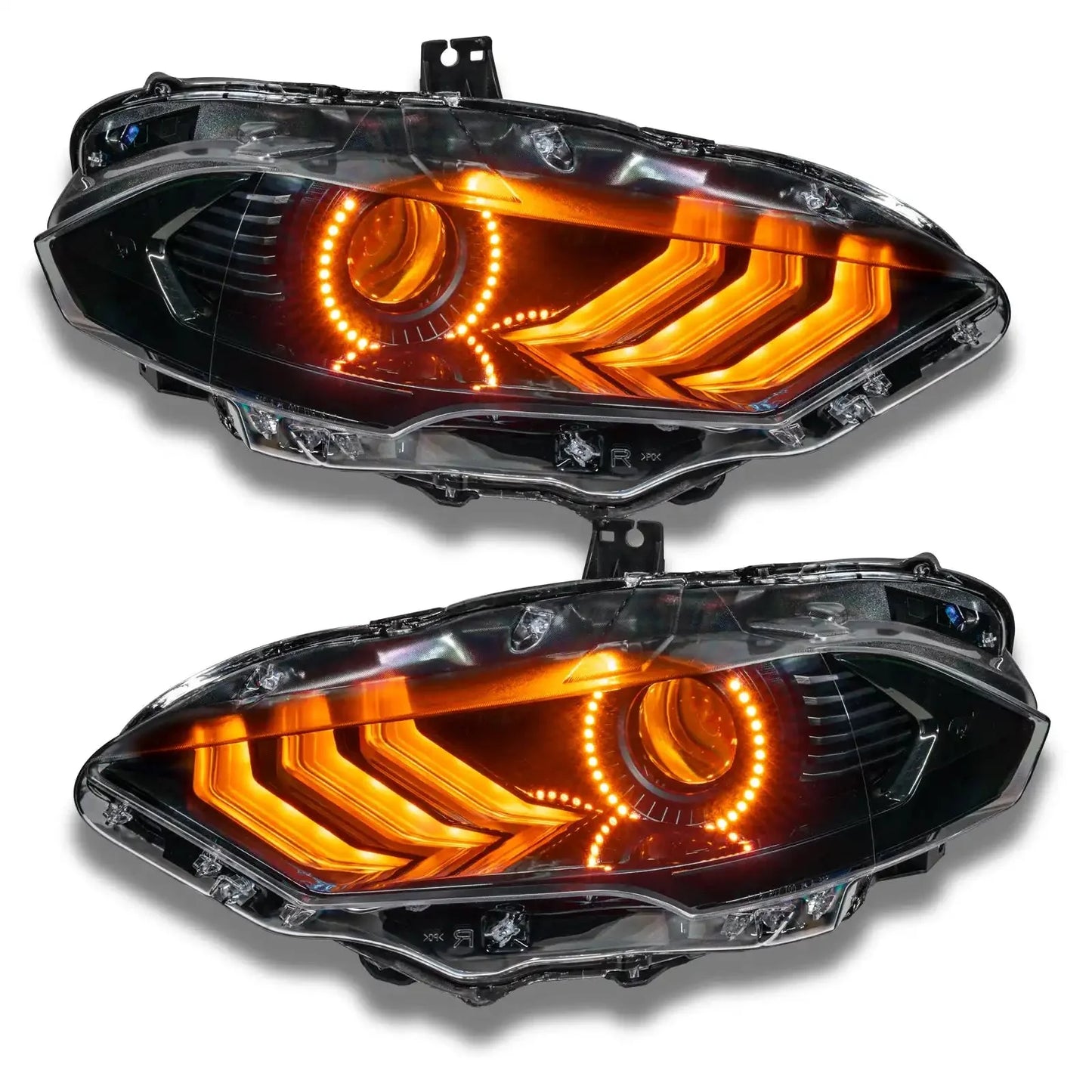 ORACLE Lighting 2018-2023 Ford Mustang ColorSHIFT DRL Upgrade w/Halo Kit by ORACLE Lighting