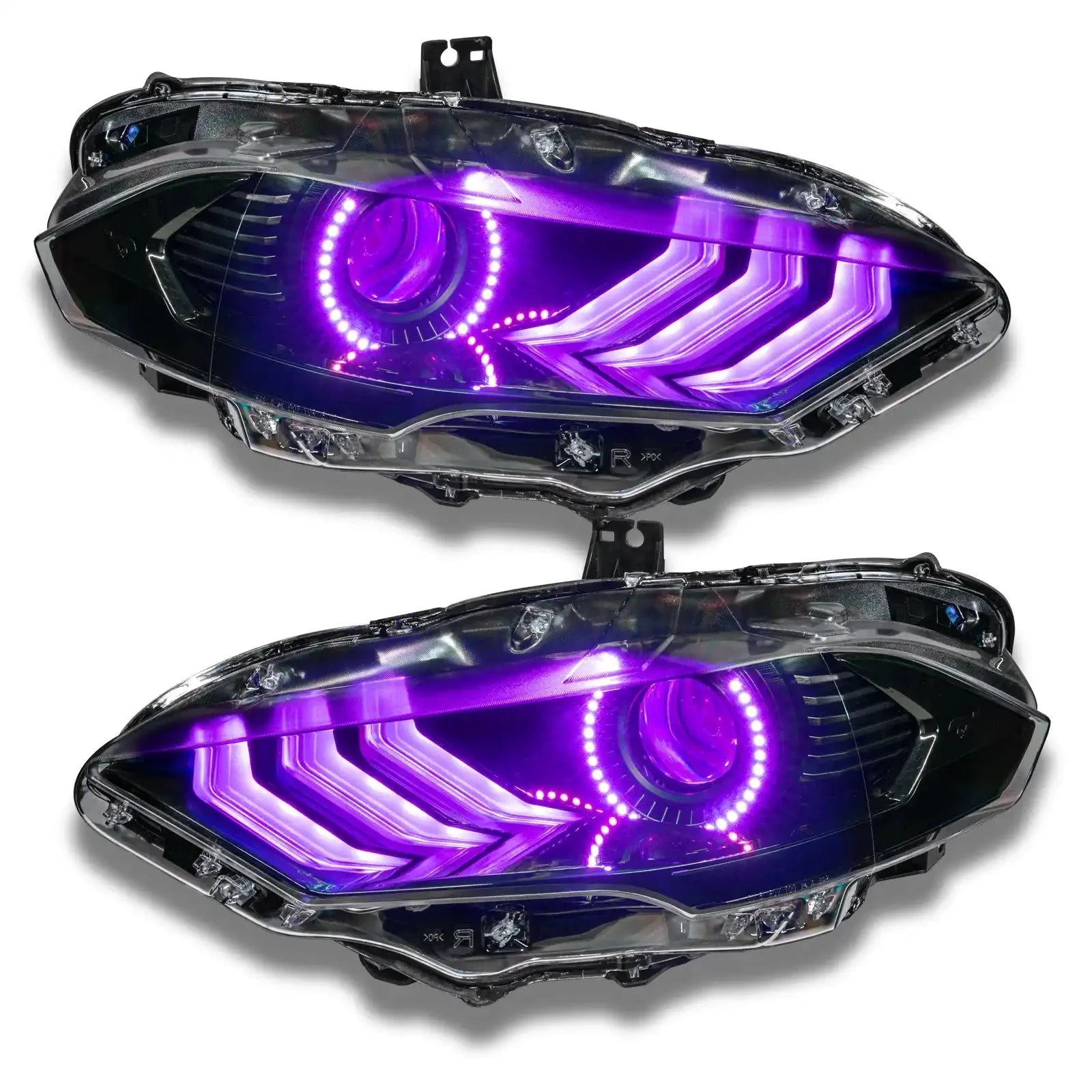 ORACLE Lighting 2018-2023 Ford Mustang ColorSHIFT DRL Upgrade w/Halo Kit by ORACLE Lighting