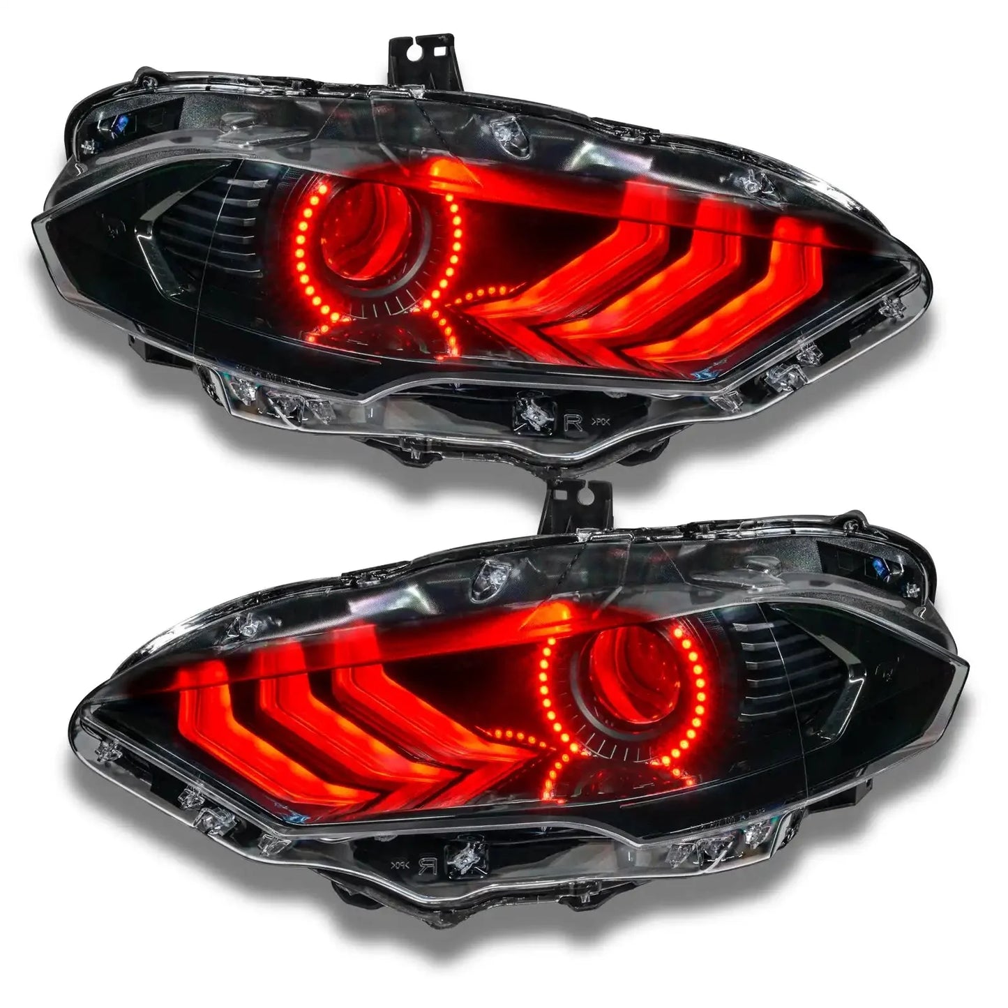 ORACLE Lighting 2018-2023 Ford Mustang ColorSHIFT DRL Upgrade w/Halo Kit by ORACLE Lighting
