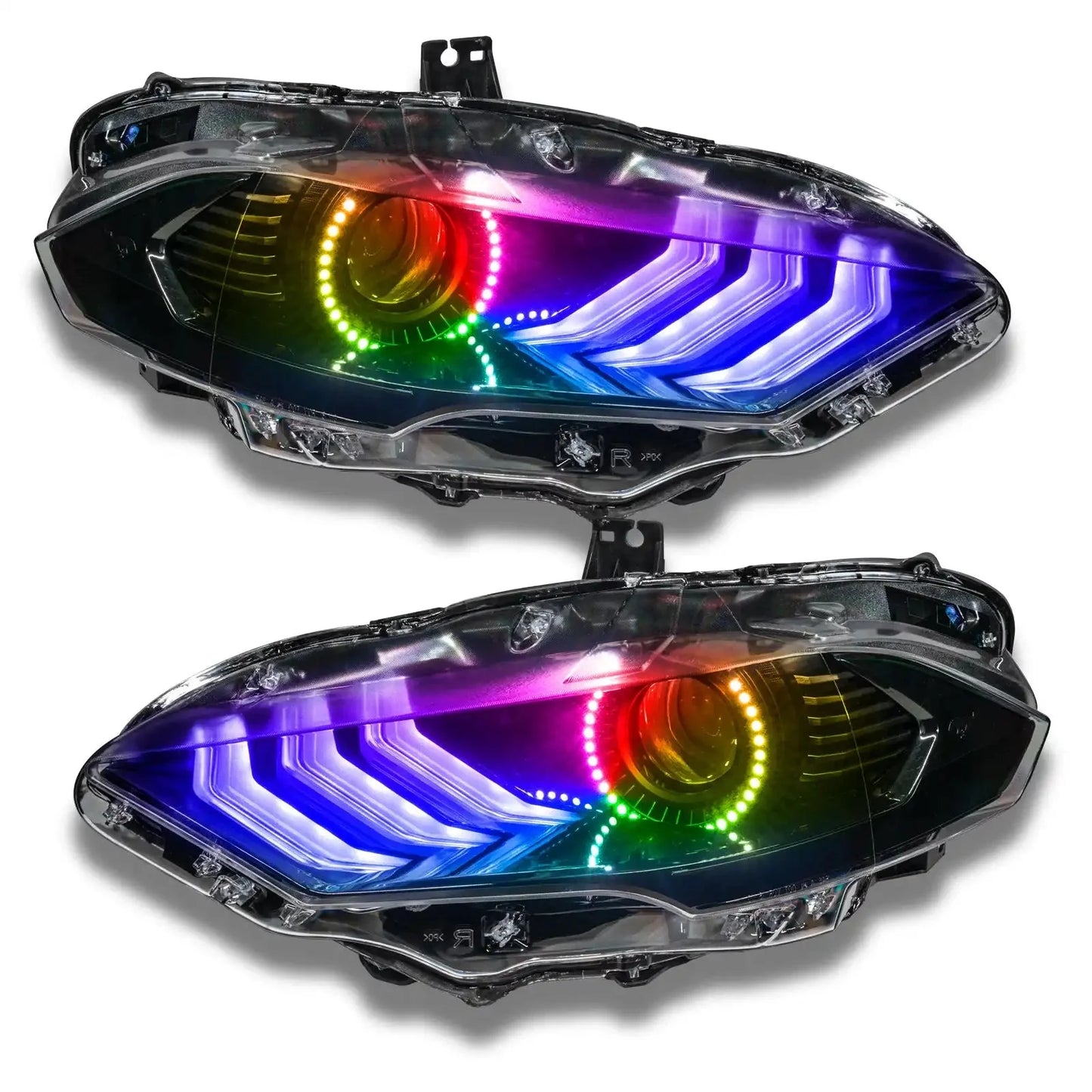 ORACLE Lighting 2018-2023 Ford Mustang ColorSHIFT DRL Upgrade w/Halo Kit by ORACLE Lighting