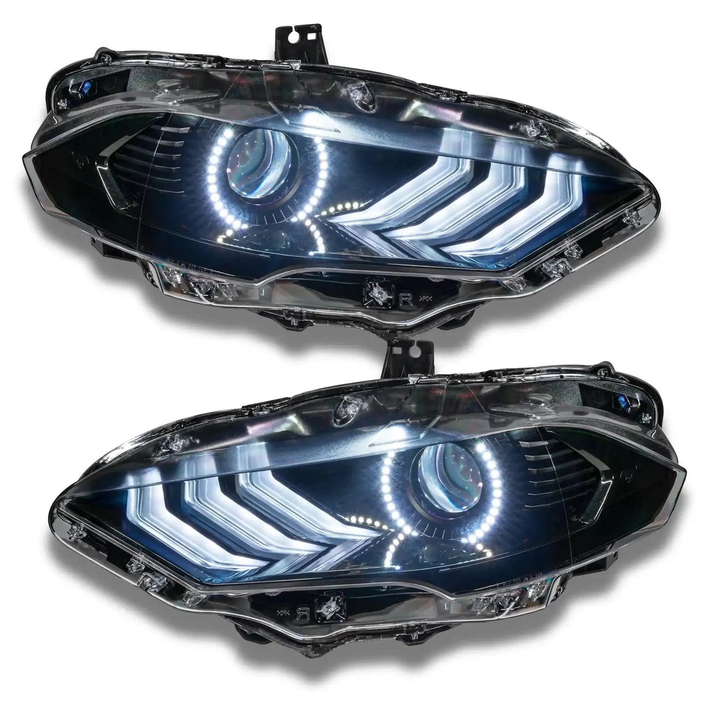 ORACLE Lighting 2018-2023 Ford Mustang ColorSHIFT DRL Upgrade w/Halo Kit by ORACLE Lighting