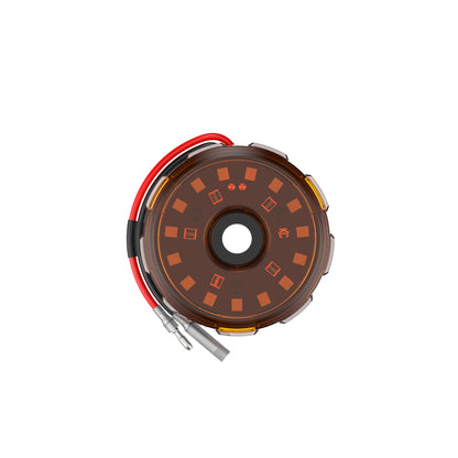 KC Cyclone V2 LED Flood Amber 1-Light Universal by KC HiLiTES