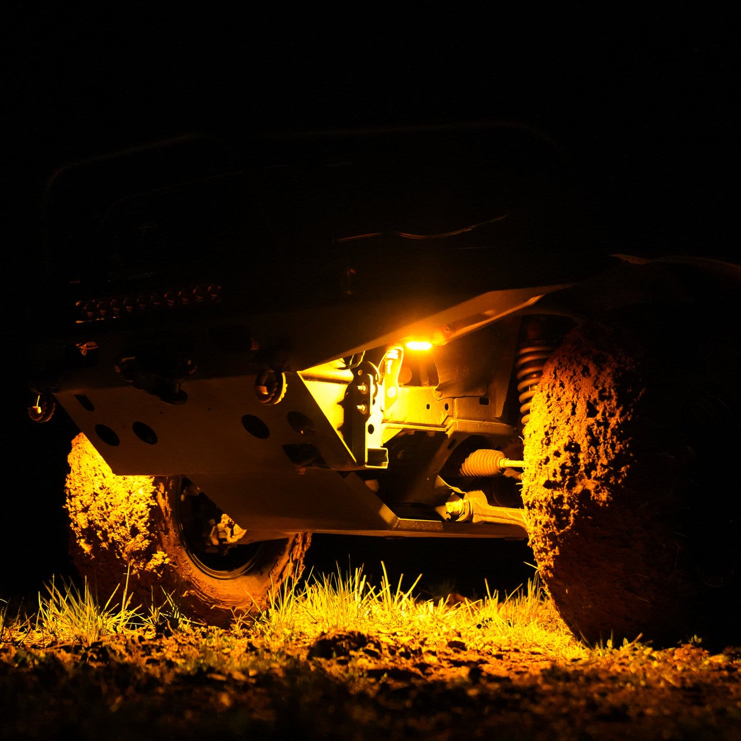 KC Cyclone V2 LED Flood Amber 1-Light Universal by KC HiLiTES