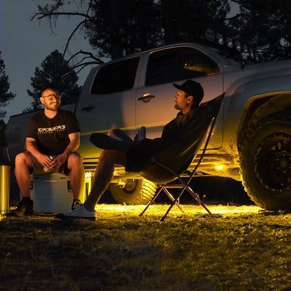 KC Cyclone V2 LED Flood Amber 1-Light Universal by KC HiLiTES