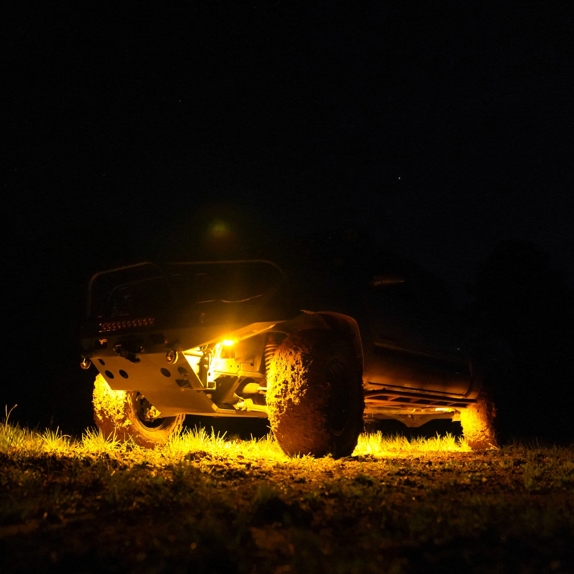 KC Cyclone V2 LED Flood Amber 1-Light Universal by KC HiLiTES