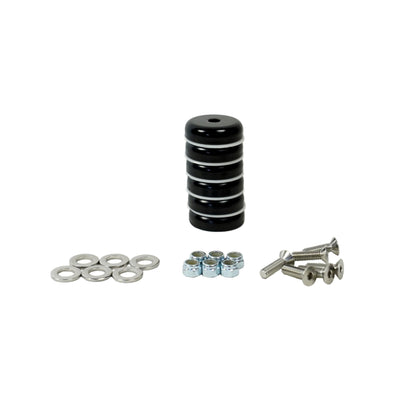 KC Magnet Mounts easily attach to the Cyclone with the included hardware-6 Pack by KC HiLiTES