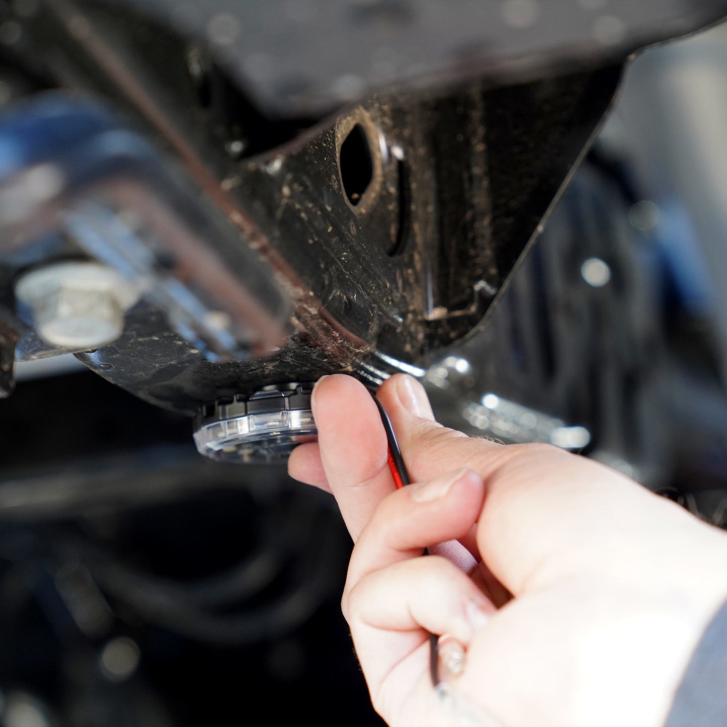 KC Magnet Mounts easily attach to the Cyclone with the included hardware-6 Pack by KC HiLiTES