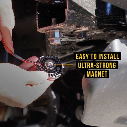 KC Magnet Mounts easily attach to the Cyclone with the included hardware-6 Pack by KC HiLiTES