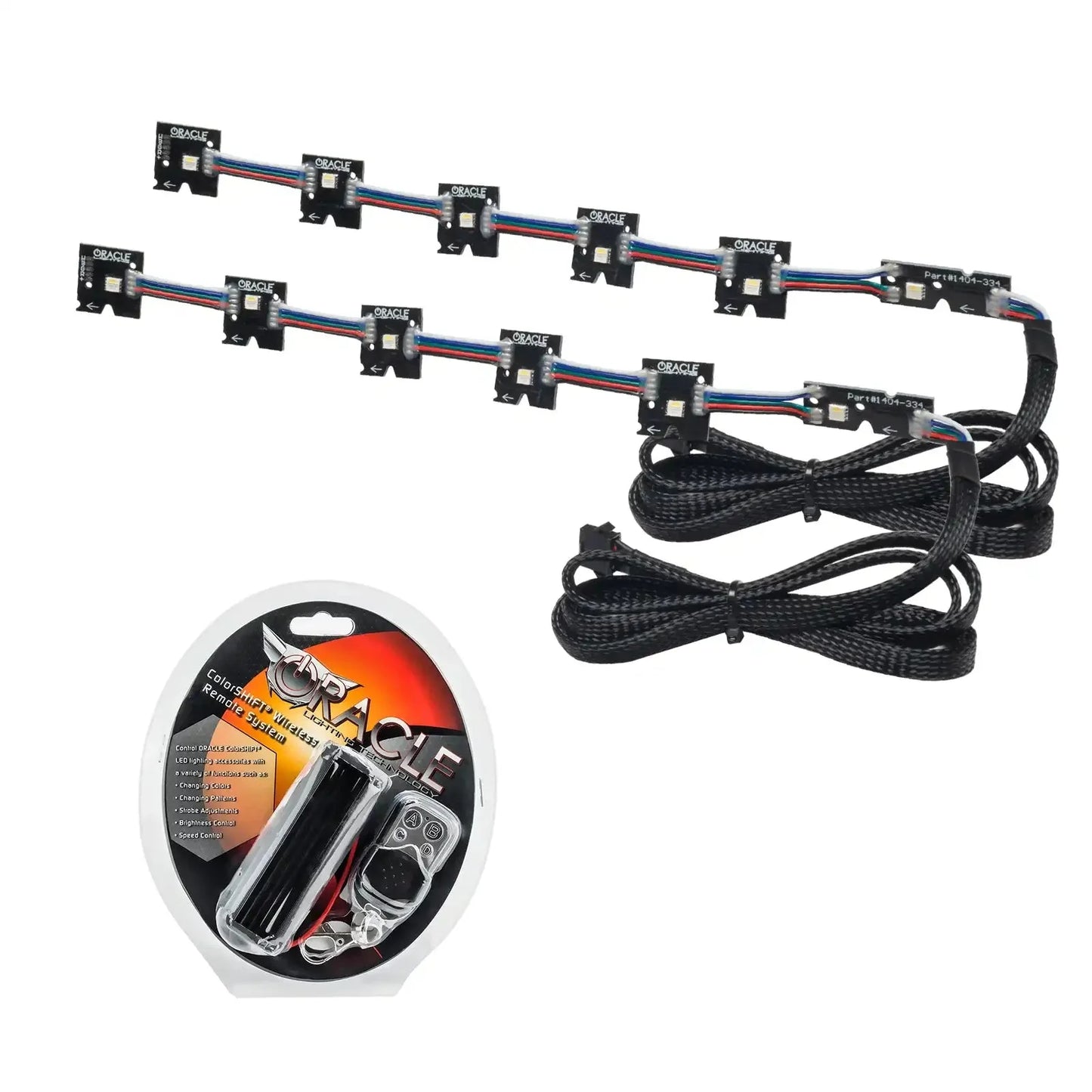 ORACLE Lighting 2014-2024 Infiniti Q50 ColorSHIFT RGB+W Headlight Halo Upgrade Kit by ORACLE Lighting