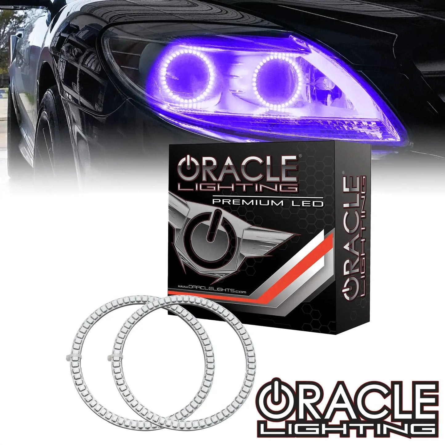 ORACLE Lighting 2009-2013 Mercedes Benz CL 550 LED Headlight Halo Kit by ORACLE Lighting