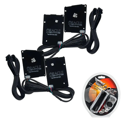 ORACLE Lighting 2019-2024 Chevrolet Camaro LS/LT ColorSHIFT RGB+A Headlight DRL Upgrade Kit by ORACLE Lighting