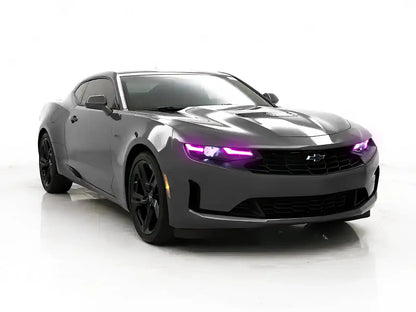 ORACLE Lighting 2019-2024 Chevrolet Camaro LS/LT ColorSHIFT RGB+A Headlight DRL Upgrade Kit by ORACLE Lighting