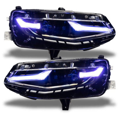 ORACLE Lighting 2019-2024 Chevrolet Camaro LS/LT ColorSHIFT RGB+A Headlight DRL Upgrade Kit by ORACLE Lighting