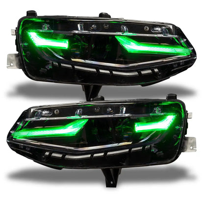 ORACLE Lighting 2019-2024 Chevrolet Camaro LS/LT ColorSHIFT RGB+A Headlight DRL Upgrade Kit by ORACLE Lighting
