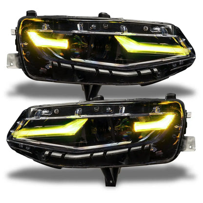 ORACLE Lighting 2019-2024 Chevrolet Camaro LS/LT ColorSHIFT RGB+A Headlight DRL Upgrade Kit by ORACLE Lighting