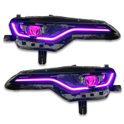 ORACLE Lighting 2019-2024 Chevrolet Camaro SS/RS ColorSHIFT RGBW+A Headlight DRL Upgrade Kit by ORACLE Lighting