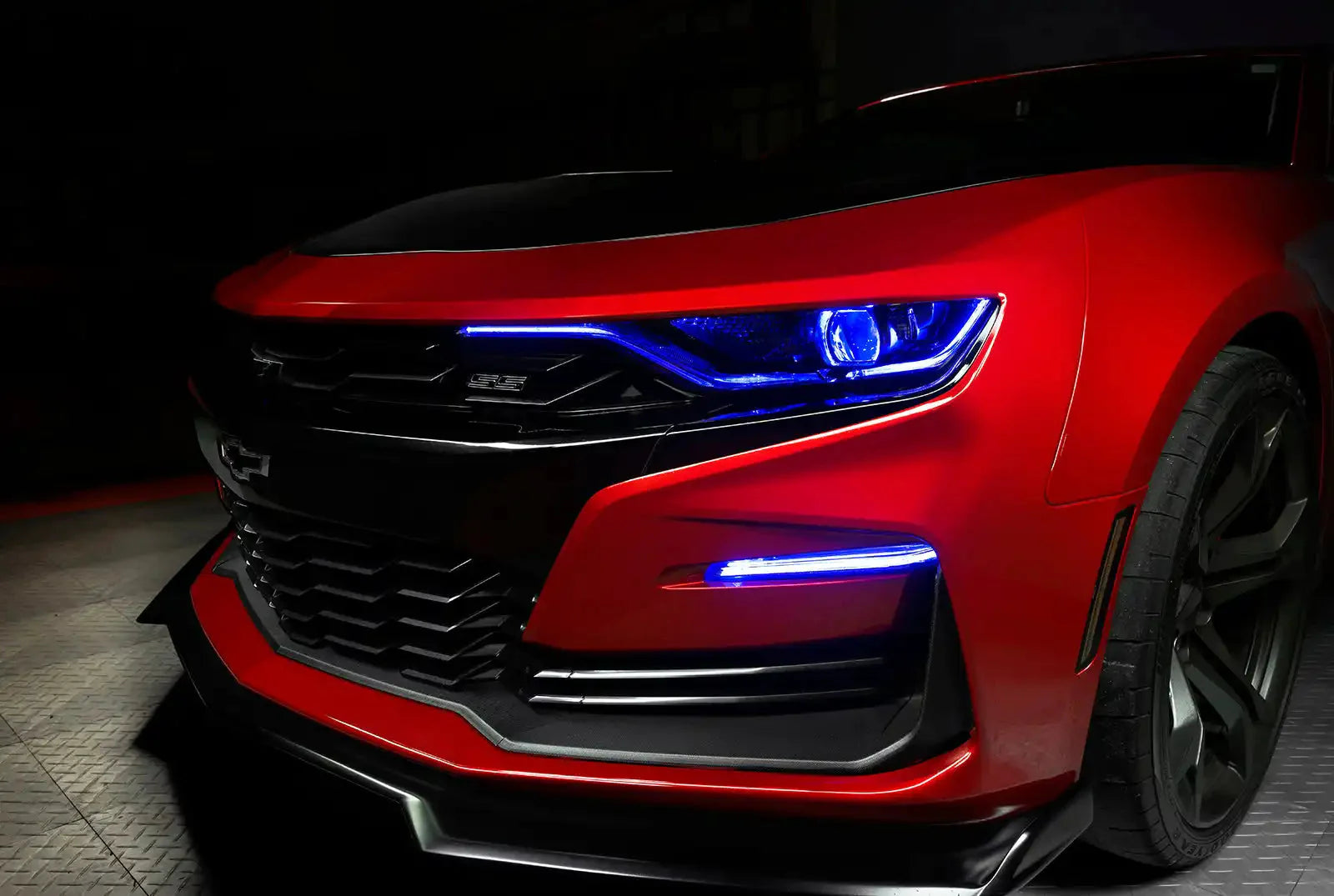 ORACLE Lighting 2019-2024 Chevrolet Camaro SS/RS ColorSHIFT RGBW+A Headlight DRL Upgrade Kit by ORACLE Lighting