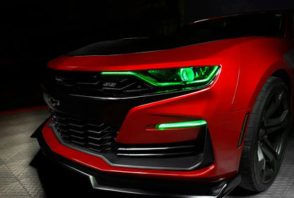 ORACLE Lighting 2019-2024 Chevrolet Camaro SS/RS ColorSHIFT RGBW+A Headlight DRL Upgrade Kit by ORACLE Lighting