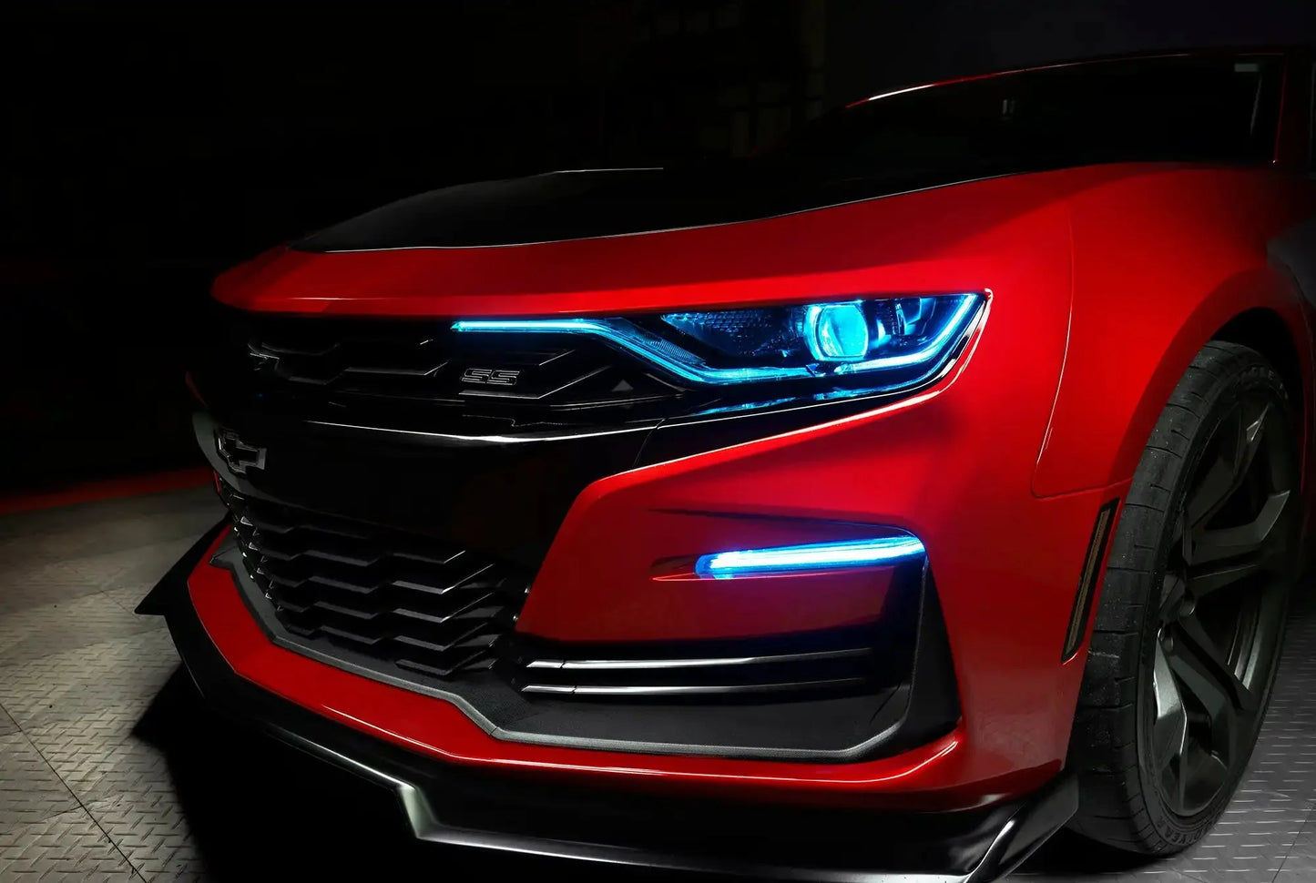 ORACLE Lighting 2019-2024 Chevrolet Camaro SS/RS ColorSHIFT RGBW+A Headlight DRL Upgrade Kit by ORACLE Lighting