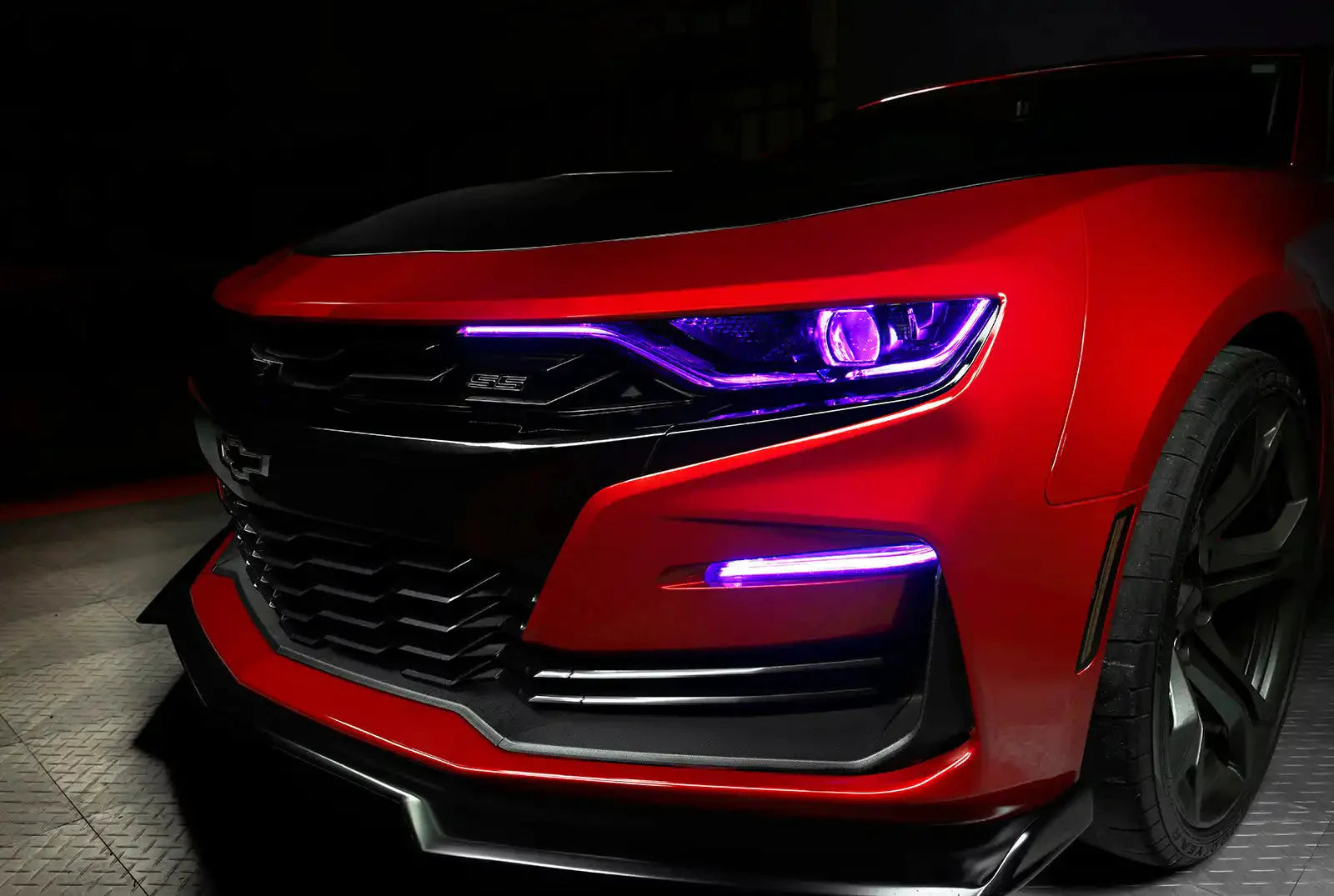 ORACLE Lighting 2019-2024 Chevrolet Camaro SS/RS ColorSHIFT RGBW+A Headlight DRL Upgrade Kit by ORACLE Lighting
