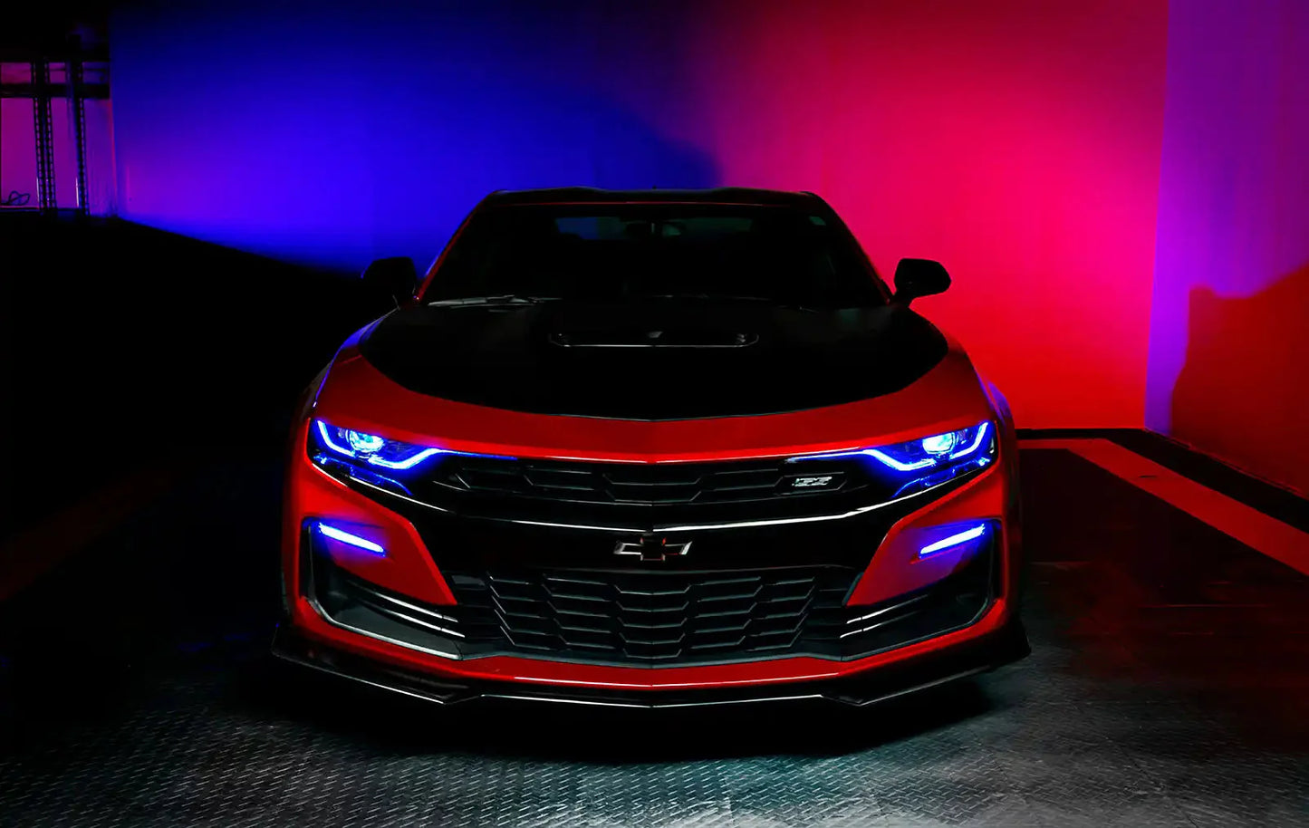 ORACLE Lighting 2019-2024 Chevrolet Camaro SS/RS ColorSHIFT RGBW+A Headlight DRL Upgrade Kit by ORACLE Lighting