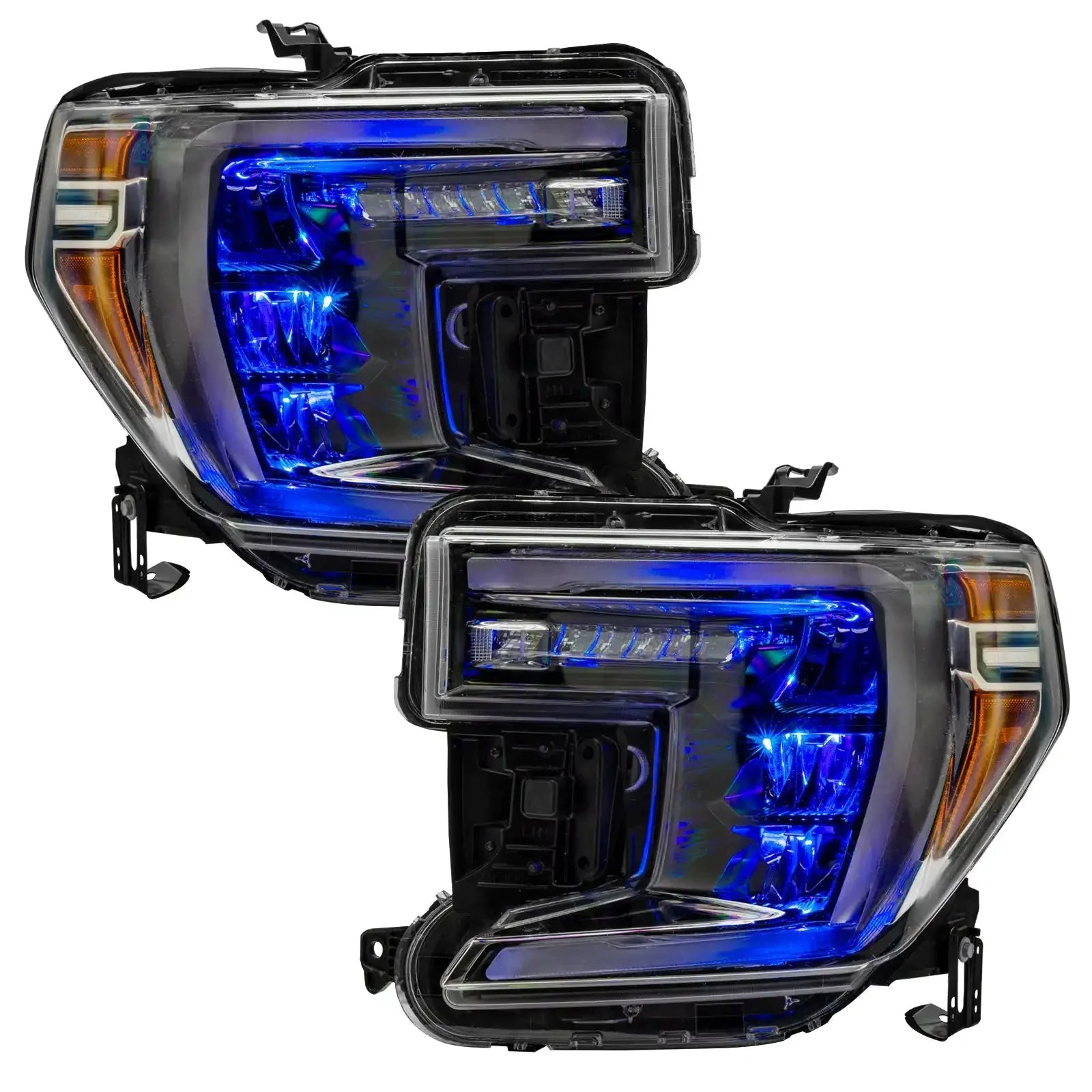 ORACLE Lighting 2019-2022 GMC Sierra 1500 ColorSHIFT RGB Demon Eye Headlight Upgrade by ORACLE Lighting