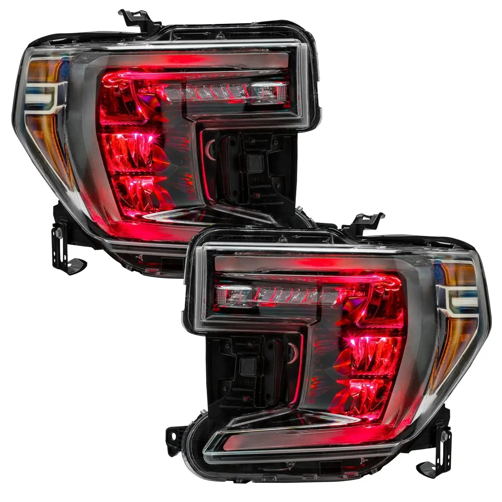 ORACLE Lighting 2019-2022 GMC Sierra 1500 ColorSHIFT RGB Demon Eye Headlight Upgrade by ORACLE Lighting