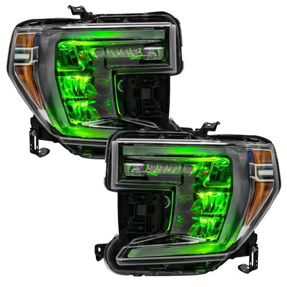 ORACLE Lighting 2019-2022 GMC Sierra 1500 ColorSHIFT RGB Demon Eye Headlight Upgrade by ORACLE Lighting
