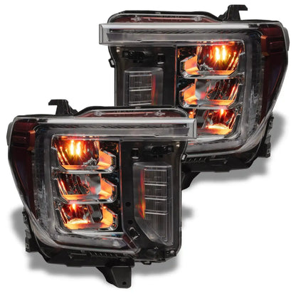 ORACLE Lighting 2020-2023 GMC Sierra 2500/3500 ColorSHIFT RGB Demon Eye Headlight Upgrade by ORACLE Lighting