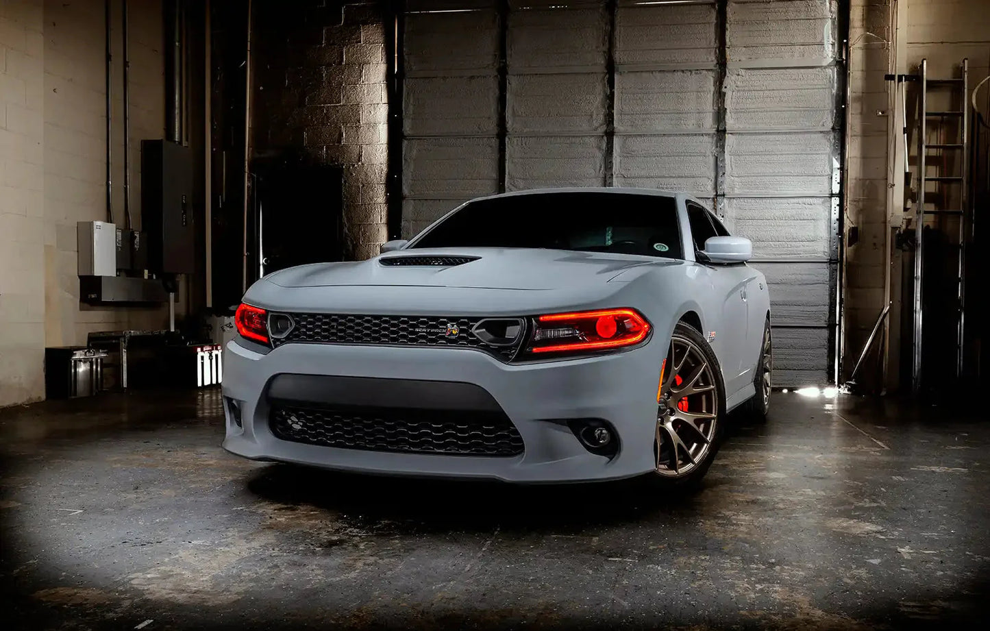 ORACLE Lighting 2015-2021 Dodge Charger ColorSHIFT RGB+W Headlight DRL Upgrade Kit by ORACLE Lighting